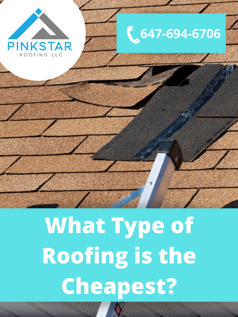 what type of roofing is the cheapest?